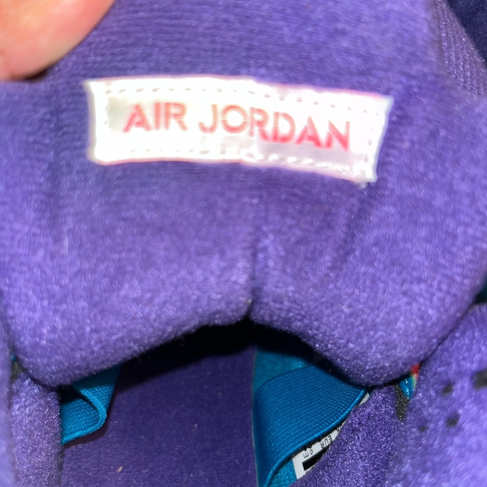 Nike Air Jordan 5 Retro Boys Basketball Shoes Blue Size 6Y 440892-307 - Picture 4 of 7